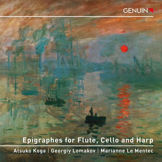 Pre-Order: Atsuko Koga - Epigraphes For Flute Vc & Harp