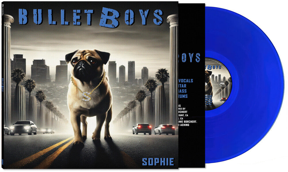 the album cover for Bullet Boys - Sophie -  [Translucent Blue LP]
