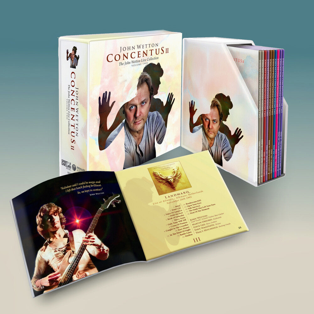 John Wetton - Concentus: The John Wetton Live Collection Vol 2 [CD]