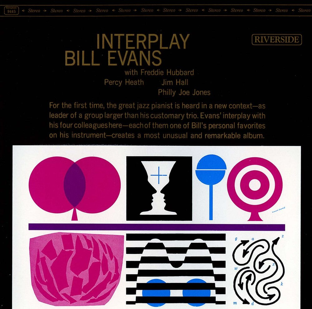 the album cover for Evans, Bill - Interplay - UHQCD