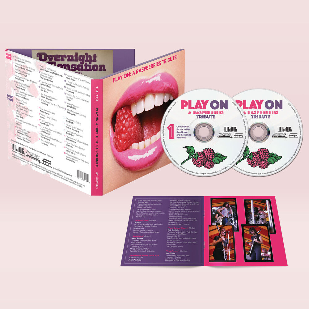 Pre-Order: Various Artists - Play On: A Raspberries Tribute - Play On: A Raspberries Tribute [With Booklet]