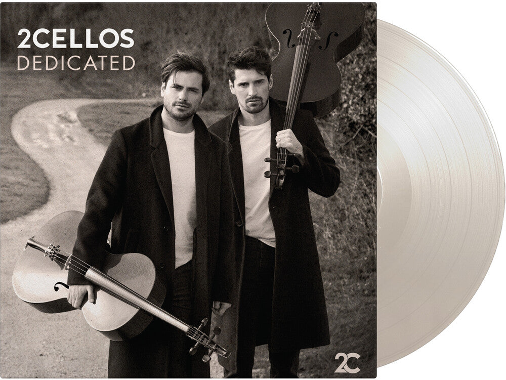 the album cover for 2Cellos - Dedicated [Colored Vinyl] [180 Gram] (Wht)
