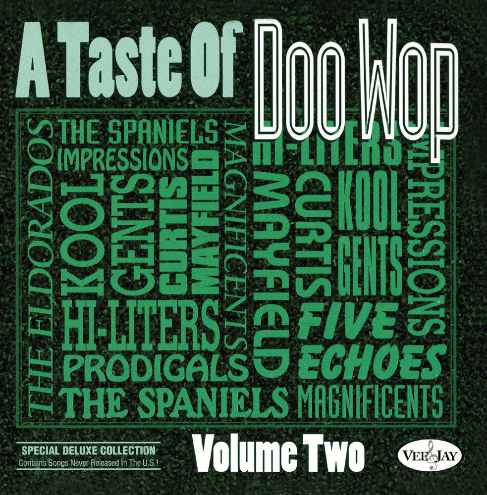 the album cover for Taste Of Doo Wop Vol. 2 / Various - Taste Of Doo Wop Vol. 2 / Various