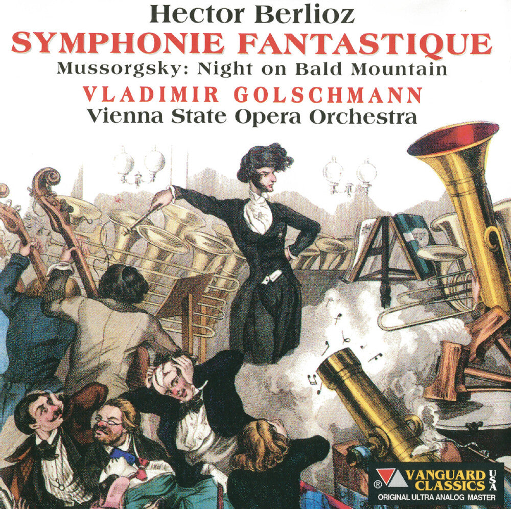 the album cover for Vienna State Opera Orchestra - Berlioz: Symphonie Fantastique