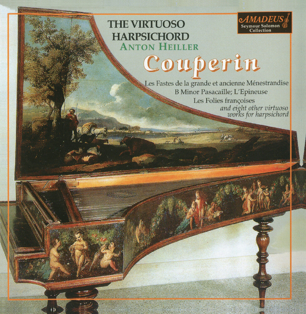 the album cover for Anton Heiller - Virtuoso Harpsichord Vol. 2
