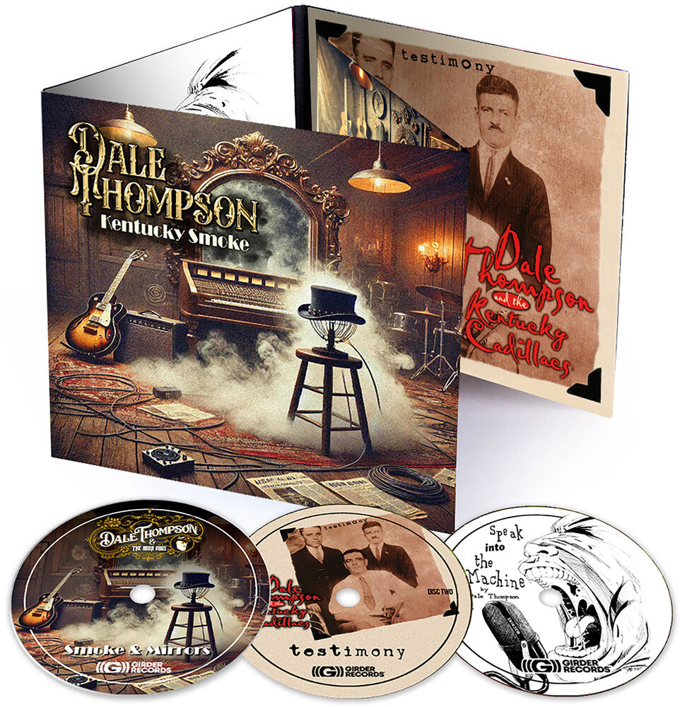 Dale Thompson - Kentucky Smoke! (3 Cd) Smoke & Mirrors [CD]