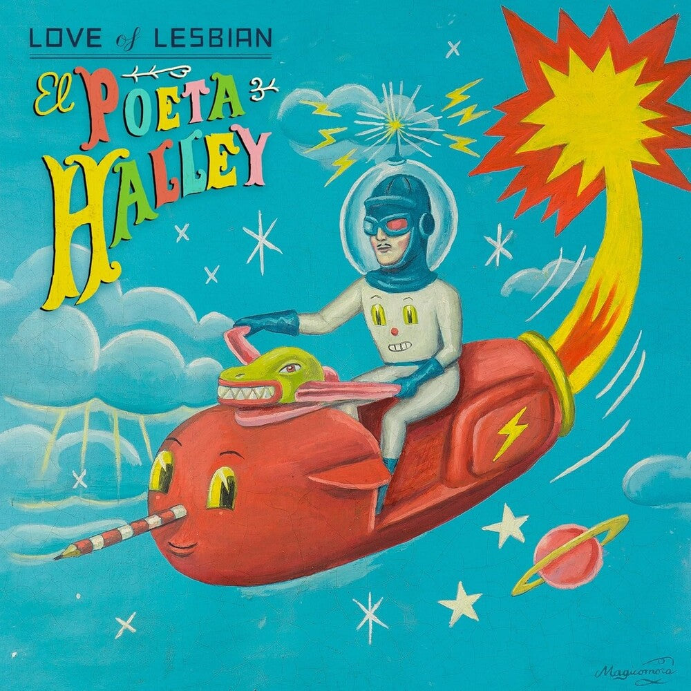 the album cover for Love Of Lesbian - El Poeta Halley (Spa)