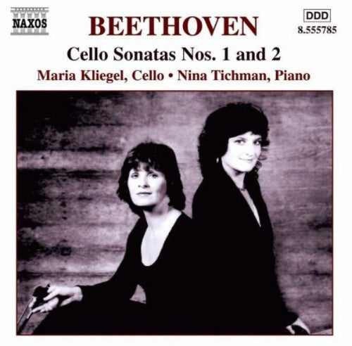 the album cover for MARIA KLIEGEL - Music for Cello & Piano 1