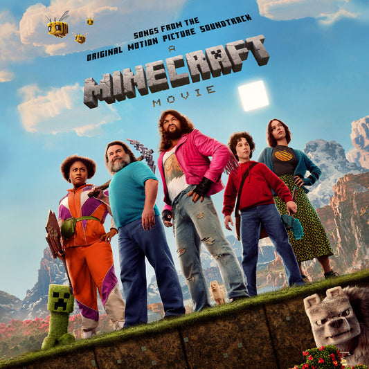Pre-Order: A Minecraft Movie - O.S.T. - A Minecraft Movie (Songs from the Original Motion Picture Soundtrack) [Teal Vinyl]
