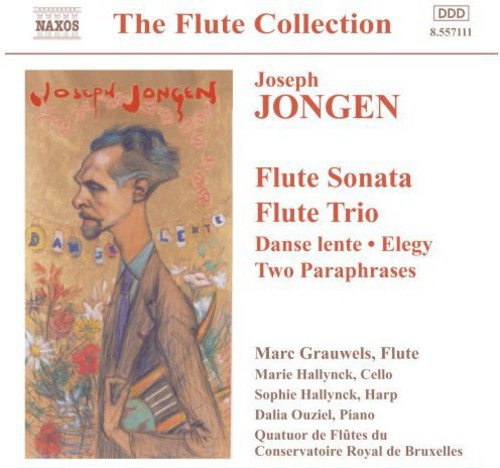 the album cover for Marc Grauwels - Music for Flute
