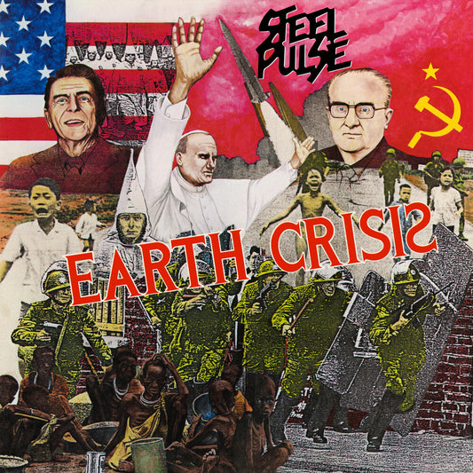 Pre-Order: Steel Pulse - Earth Crisis [Colored Vinyl] (Red)