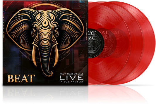 Pre-Order: Beat - LIVE [Indie Exclusive Transparent Ruby 3LP]