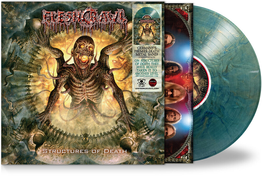 Pre-Order: Fleshcrawl - Structures Of Death [Colored Vinyl] [Limited Edition]