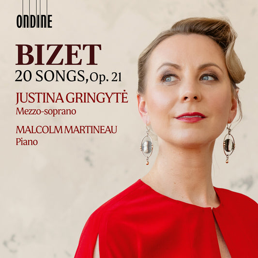 Pre-Order: Justina Gringyte - Bizet: 20 Songs Op. 21