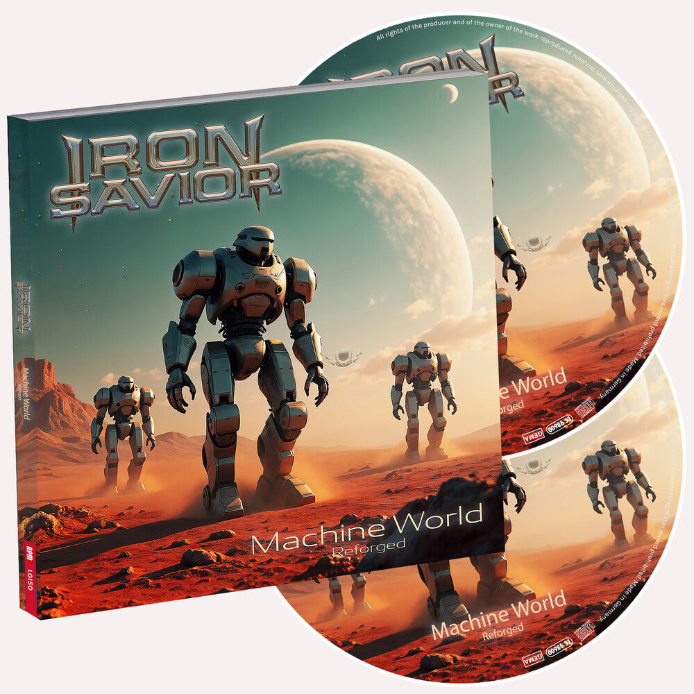 the album cover for Iron Savior -  Reforged - Machine World [2 CD]