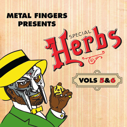 MF DOOM - Metal Fingers Presents: Special Herbs Vol. 5 & 6 [Apple Red 2xLP]