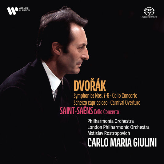 Pre-Order: Carlo Giulini  Maria - Dvorak: Syms 7-9 Vc Con Saint-Saens: Vc Con