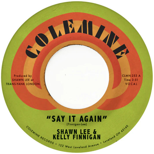 Pre-Order: Shawn Lee  / Finnigan,Kelly - Say It Again / Harpsichord Rock [Colored Vinyl] [Clear Vinyl]