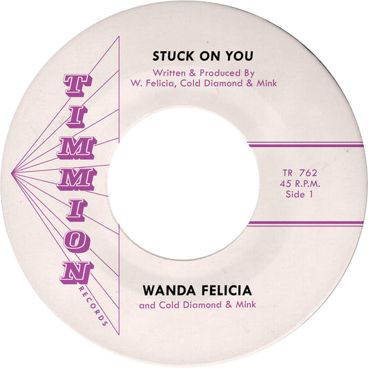 Pre-Order: Wanda Felicia / Cold Diamond & Mink - Stuck On You - Pink [Colored Vinyl] (Pnk)