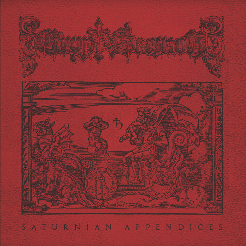 Crypt Sermon - Saturnian Appendices [Colored Vinyl] [Clear Vinyl] (Slv)