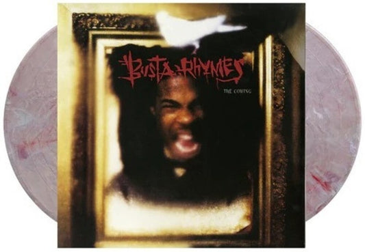 the album cover for Busta Rhymes - Coming [Colored Vinyl] (Red) (Slv)