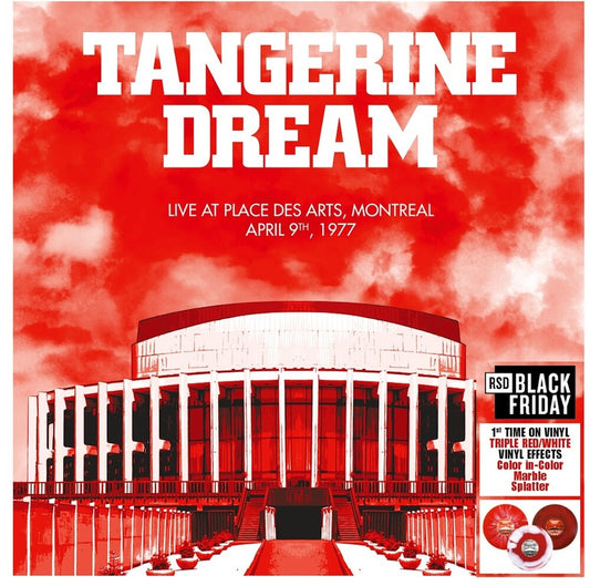 the album cover for Tangerine Dream - Live At Place Des Arts, Montreal April 9th, 1977 [RSD Black Friday 2025]