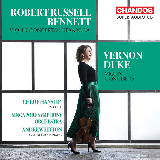 Pre-Order: Chloe Hanslip - Russell Bennett & Duke: Vn Cons