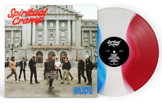 Pre-Order: Spiritual Cramp - RUDE [Indie Exclusive Blue/White/Red 3 Color Stripe LP]