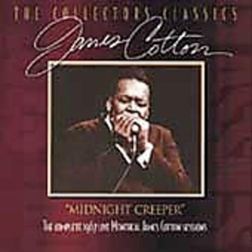 the album cover for James Cotton - Midnight Creeper