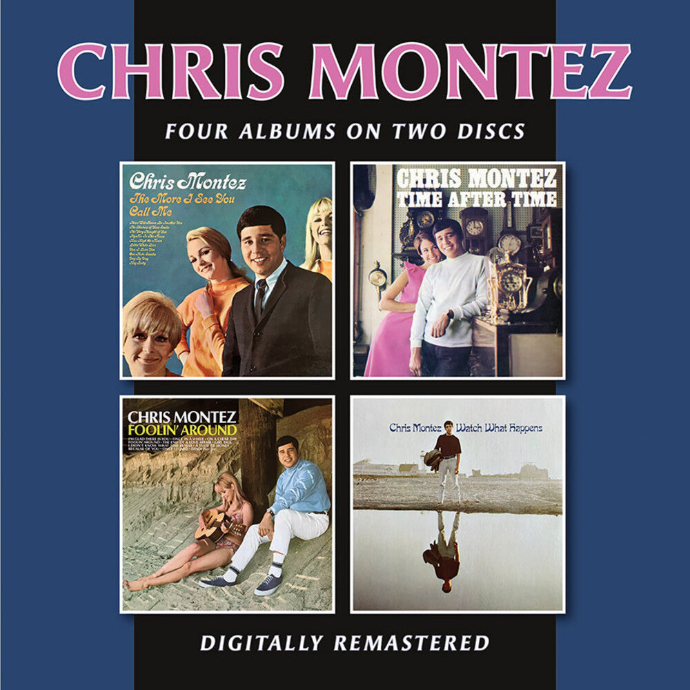 the album cover for Chris Montez - More I See You / Time After Time / Foolin Around