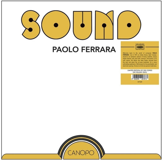 Paolo Ferrara - Sound [Colored Vinyl] (Ylw)