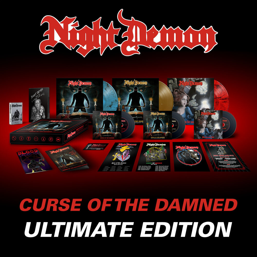 Night Demon - Curse Of The Damned (W/Dvd) (W/Cassette) (Box) [LP]