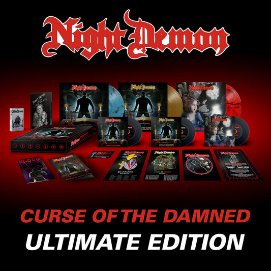 Night Demon - Curse Of The Damned (W/Dvd) (W/Cassette) (Box) [LP]
