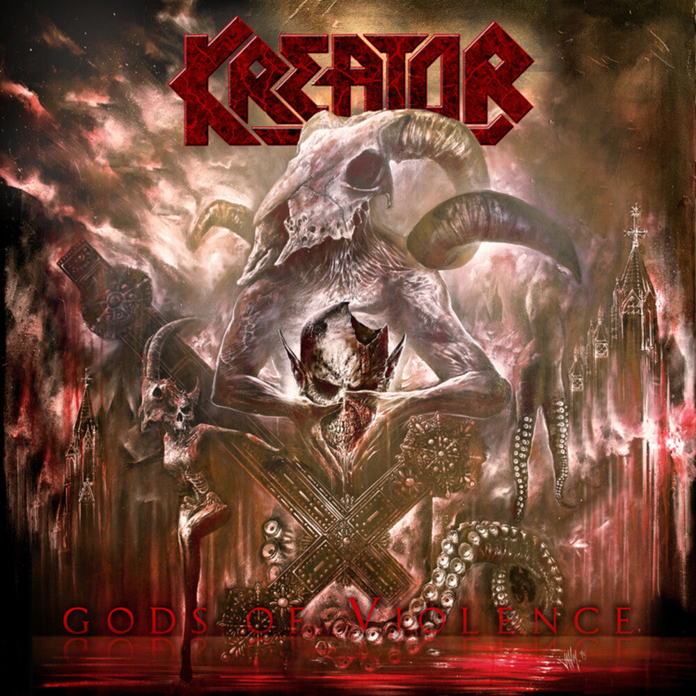 the album cover for Kreator - Gods Of Violence [180 Gram]