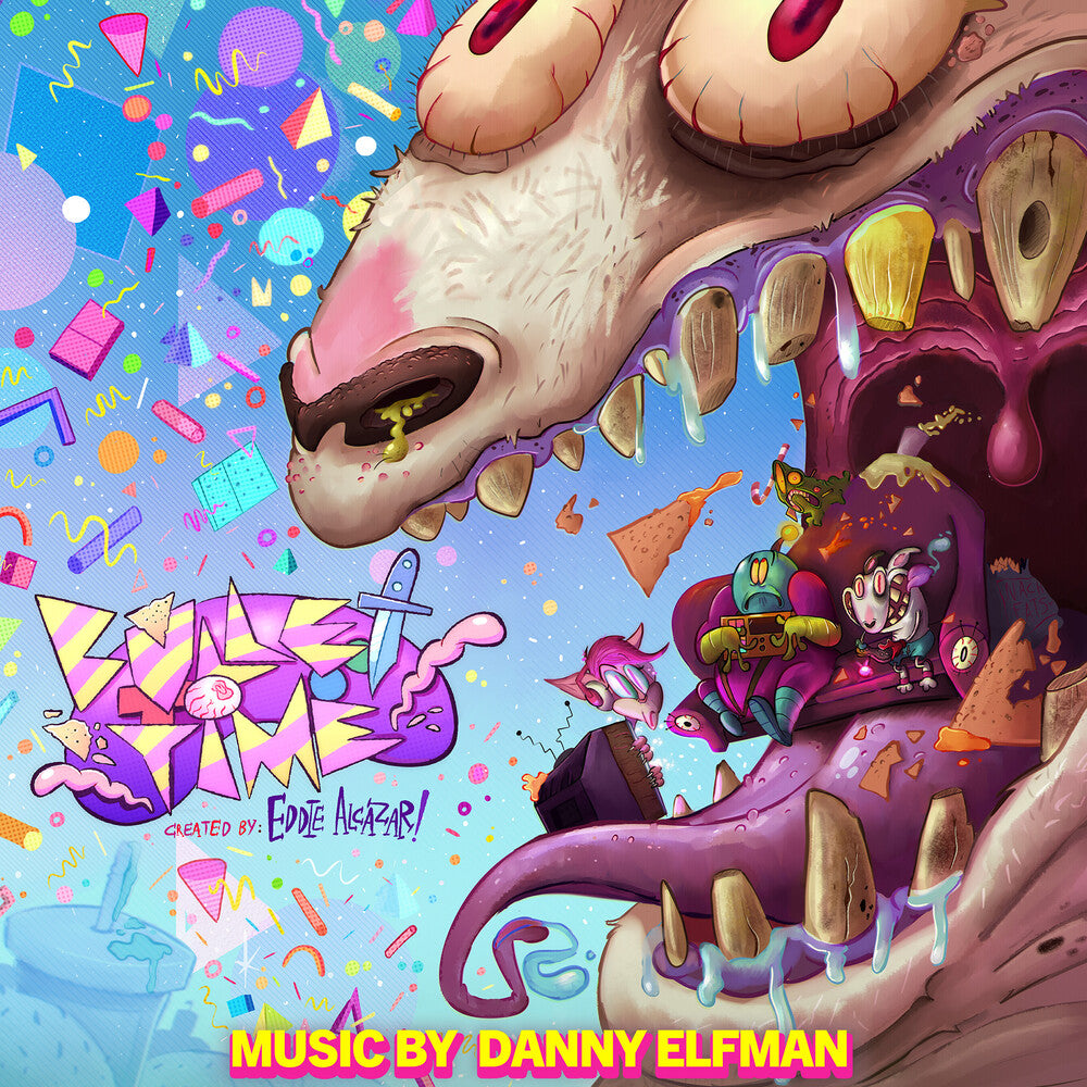 the album cover for Danny Elfman  (Colv) (Dlx) (Spla) - Bullet Time - O.S.T. [Colored Vinyl] [Deluxe] (Spla)