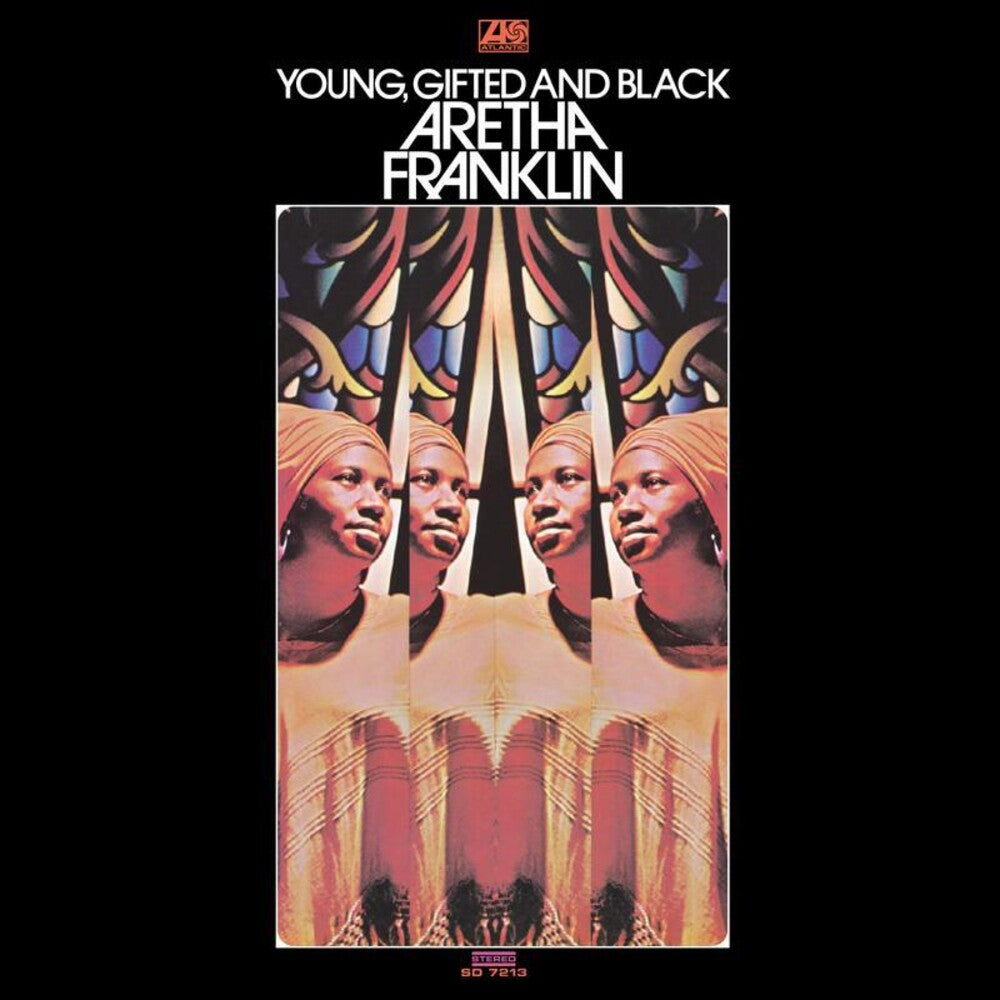 the album cover for Aretha Franklin - Young Gifted & Black (Gate) [180 Gram]