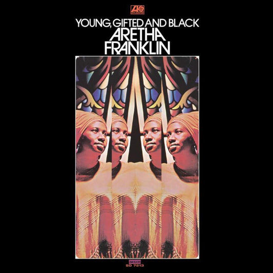 the album cover for Aretha Franklin - Young Gifted & Black (Gate) [180 Gram]
