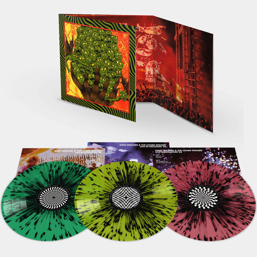 Pre-Order: King Gizzard & The Lizard Wizard - King Gizzard Live In Houston '24 [Colored Vinyl] (Gate)