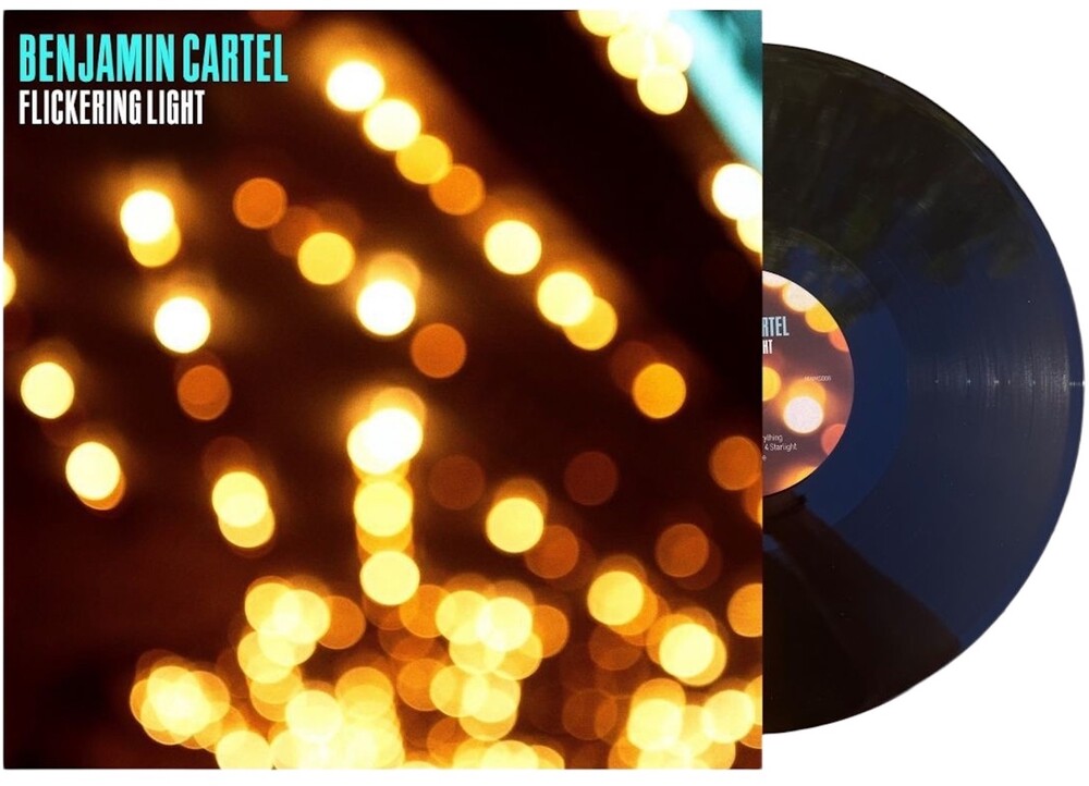 the album cover for Benjamin Cartel - Flickering Light