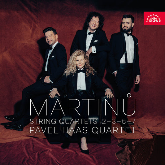 Pre-Order: Pavel Haas - Bohuslav Martinu: Str Qrts 2 3 5 & 7