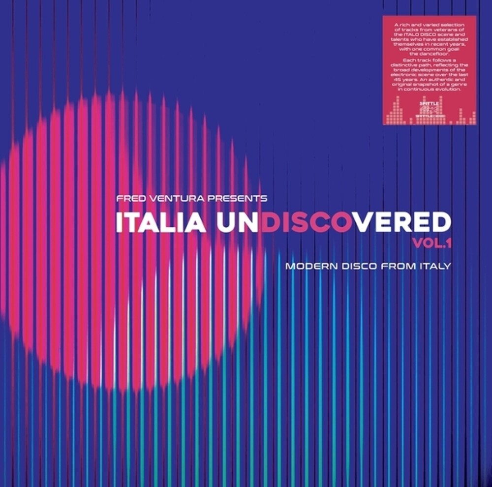 Pre-Order: Fred Ventura Presents Italia Undiscovered 1 / Var - Fred Ventura Presents Italia Undiscovered 1 / Var
