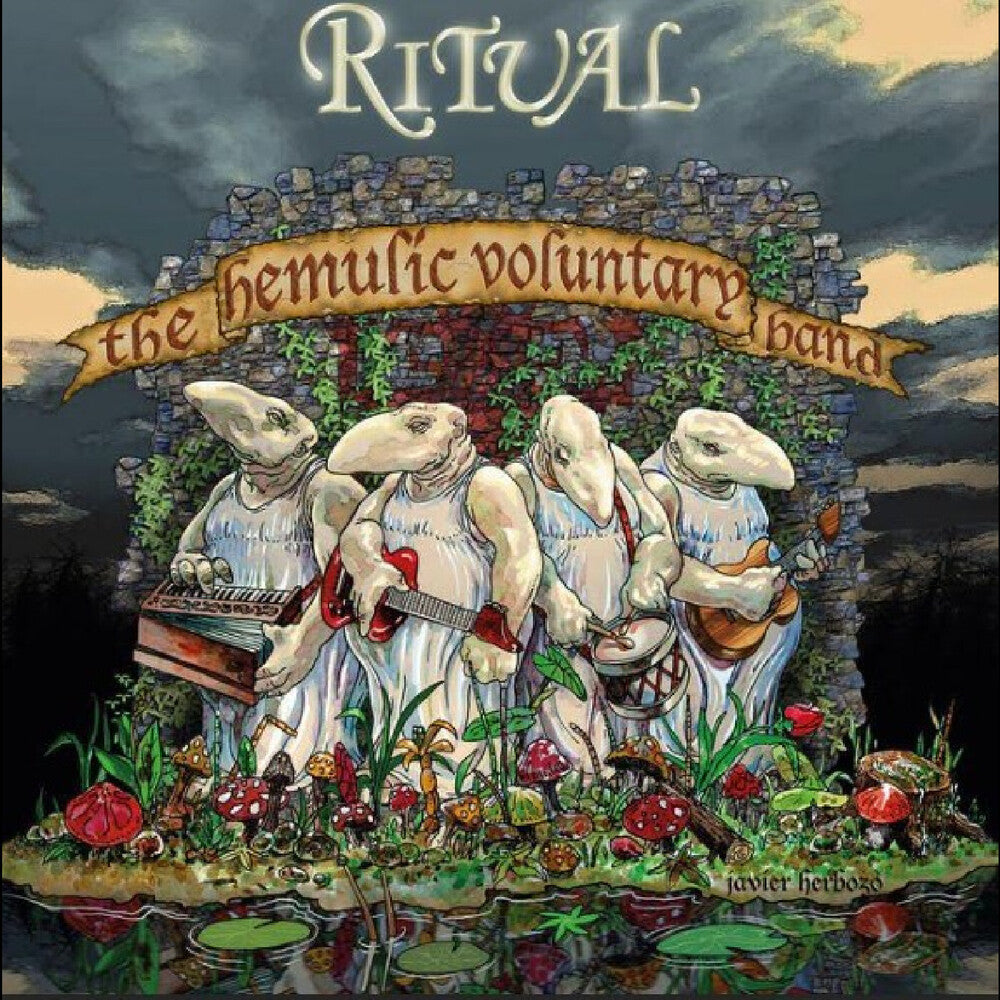 the album cover for Ritual - Hemulic Voluntary Band (Blue) [Clear Vinyl] (Uk)