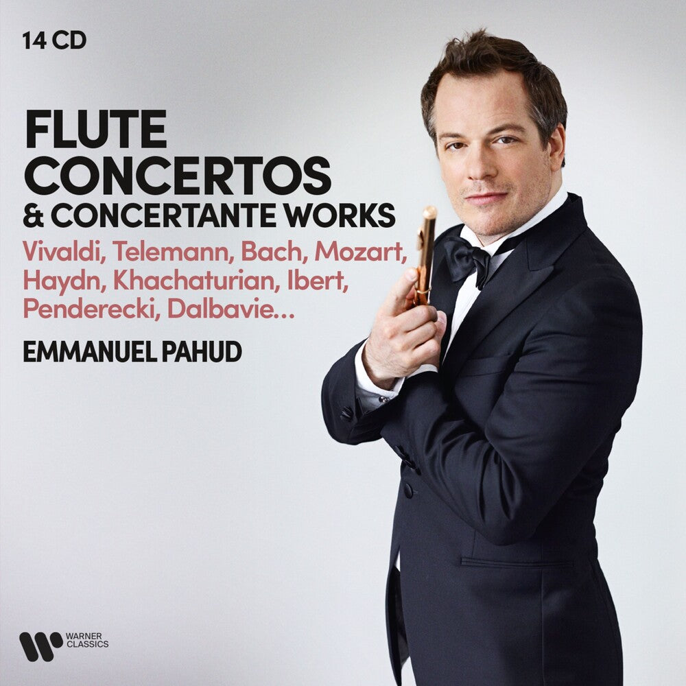 the album cover for Pahud, Emmanuel - Flute Concertos