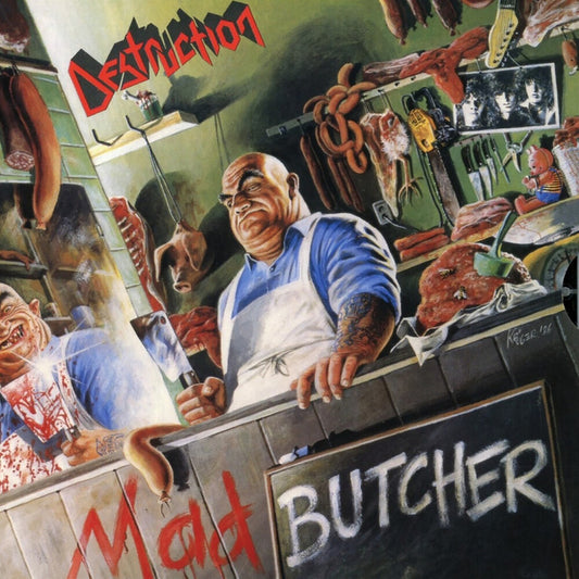 the album cover for Destruction - Mad Butcher [Reissue]