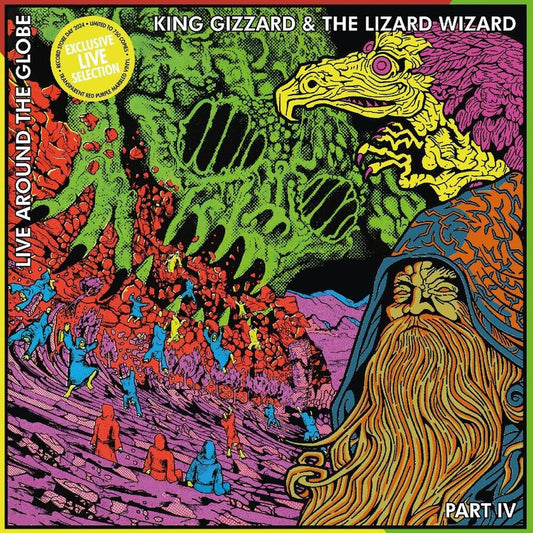 Pre-Order: King Gizzard & The Lizard Wizard - Live Around The Globe: Part Iv