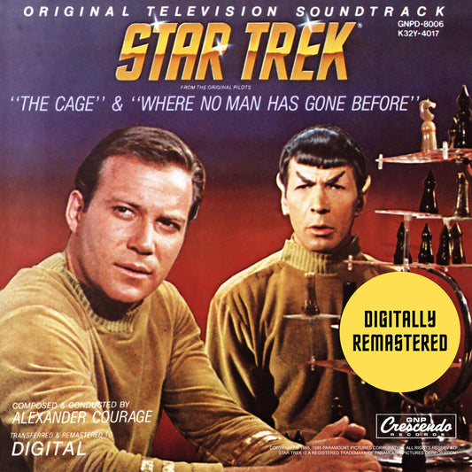 Pre-Order: Alexander Courage - Star Trek: The Cage & Where No Man Has Gone - Ost