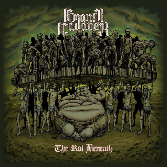 the album cover for Grand Cadaver - Rot Beneath - Black/Green (Blk) [Colored Vinyl] (Grn)