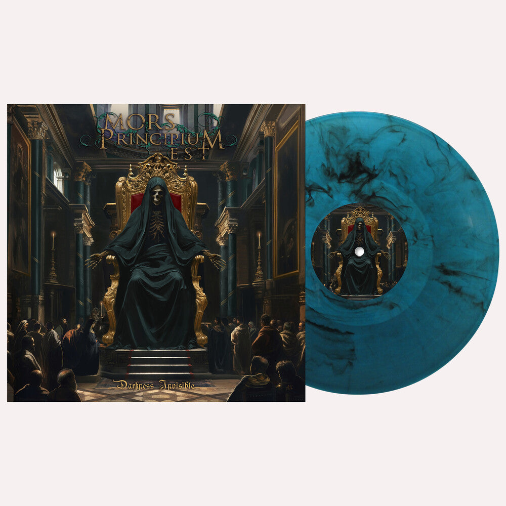 Mors Principium Est - Darkness Invisible [LP Venator Turquoise Black Marble]
