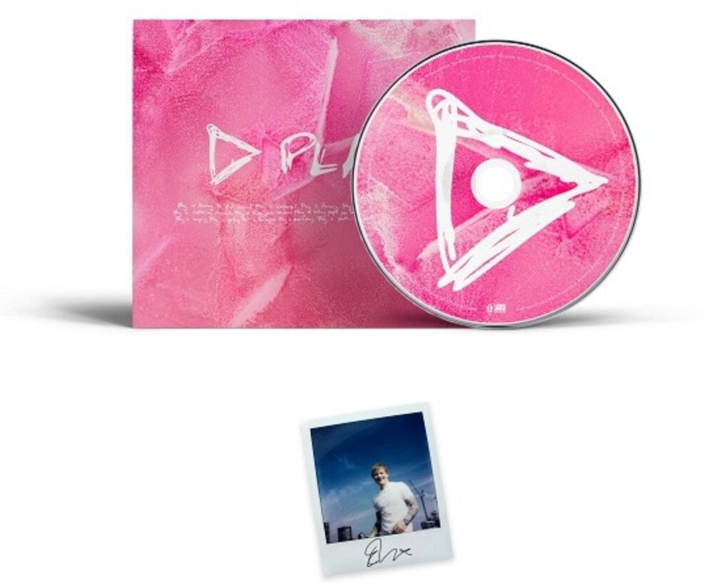 the album cover for Ed Sheeran - Play [Indie Exclusive w/ Signed Polaroid]