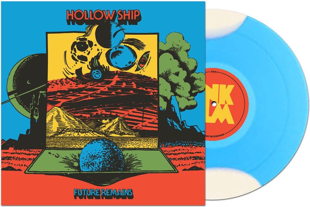 Pre-Order: Hollow Ship - Future Remains (Alt Artwork) (Blue) [Colored Vinyl] (Wht)
